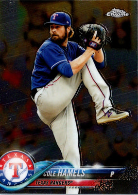 2018 Topps Chrome Cole Hamels #134