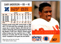 1992 Proset Gary Anderson #307