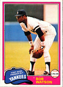 1981 O-Pee-Chee Bob Watson