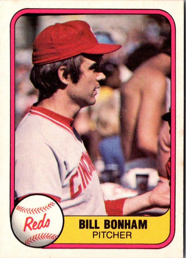 1981 Fleer Bill Bonham #215B