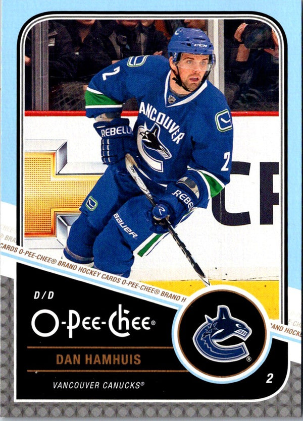 2011 O-Pee-Chee Dan Hamhuis #2