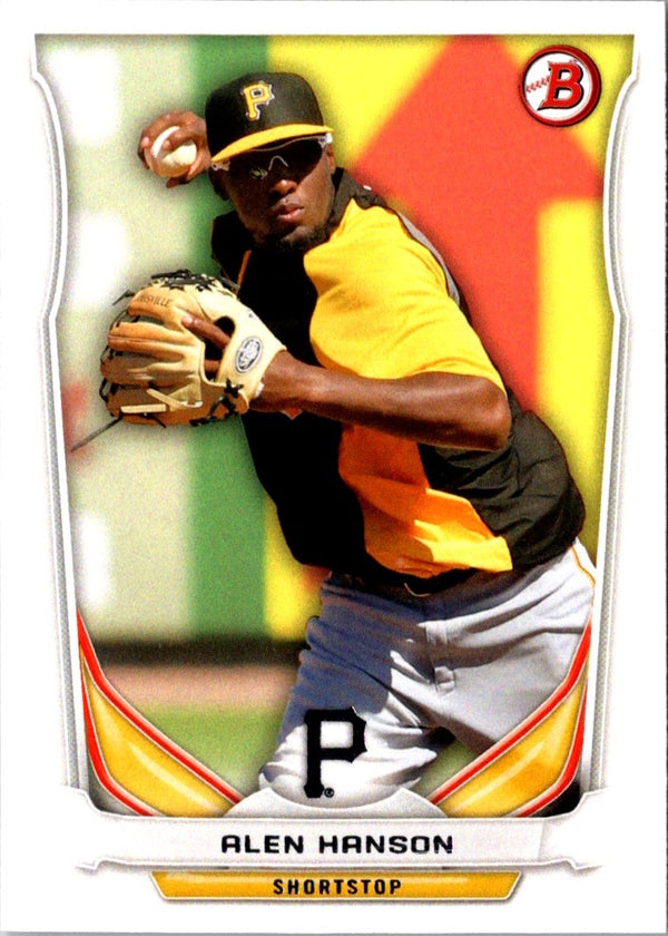 2014 Bowman Draft Picks & Prospects Top Alen Hanson #TP-34