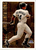 1996 Topps Classic Confrontations Andres Galarraga #CC8