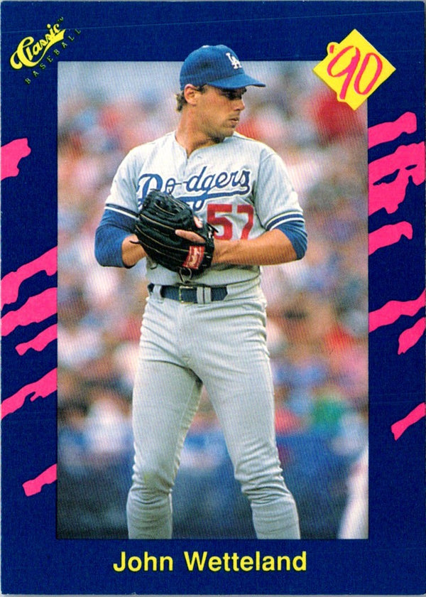 1990 Classic Blue John Wetteland #110