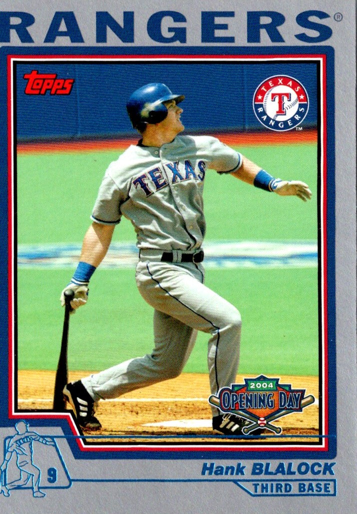 2004 Topps Opening Day Hank Blalock