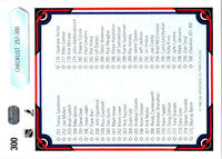 1990 Upper Deck Checklist: #300