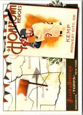 2011 Topps Allen & Ginter Hometown Heroes Matt Kemp #HH84