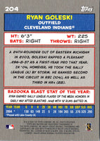 2005 Bazooka Ryan Goleski #204 Rookie