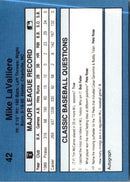 1990 Classic Blue Mike LaValliere