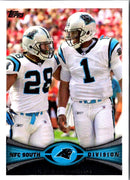2012 Topps Carolina Panthers: Cam Newton/Jonathan Stewart
