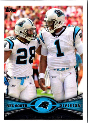 2012 Topps Carolina Panthers: Cam Newton/Jonathan Stewart #282