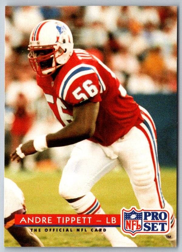 1992 Pro Set Andre Tippett #250