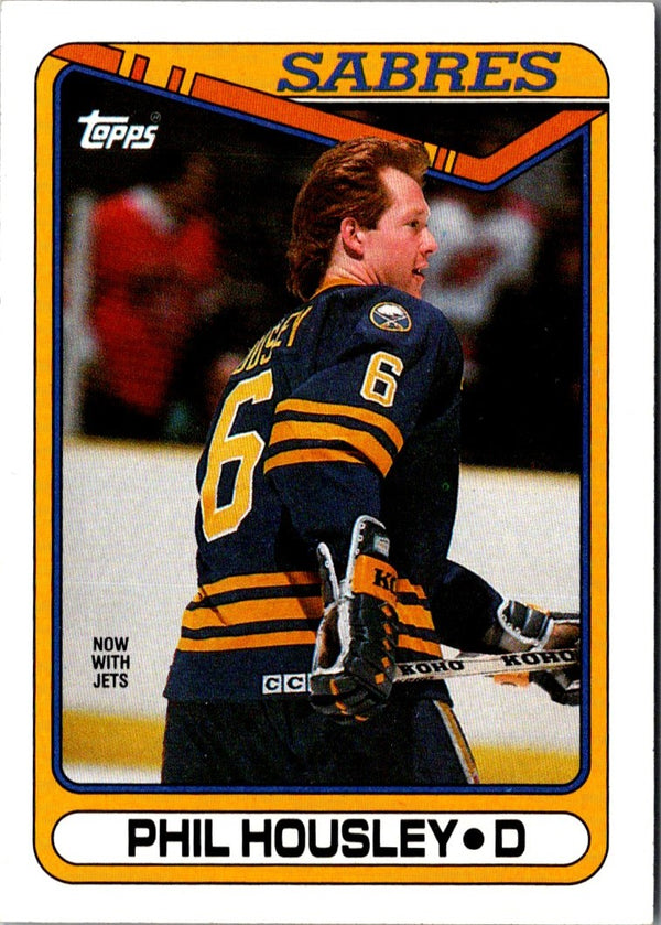 1990 Topps Phil Housley #89