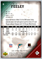 2005 Upper Deck A.J. Feeley #98
