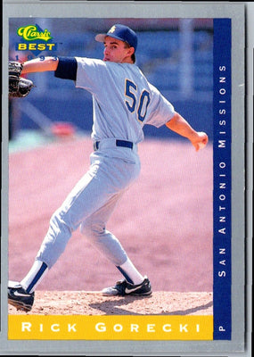 1993 Classic Best Rick Gorecki #136