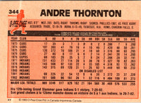 1983 O-Pee-Chee Andre Thornton #344