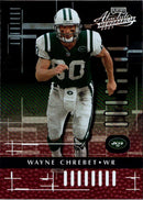 2001 Playoff Absolute Memorabilia Wayne Chrebet