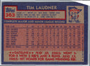 1984 Topps Tim Laudner
