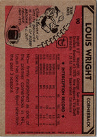 1980 Topps Louis Wright #90