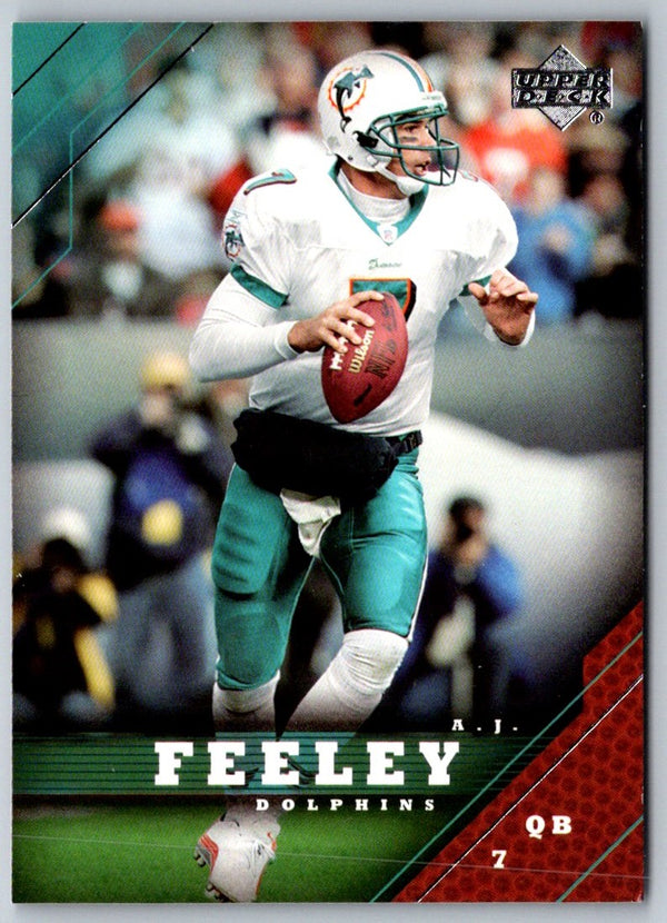 2005 Upper Deck A.J. Feeley #98