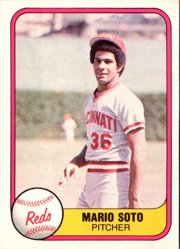 1981 Fleer Mario Soto #214