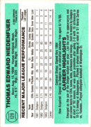 1984 Donruss Tom Niedenfuer