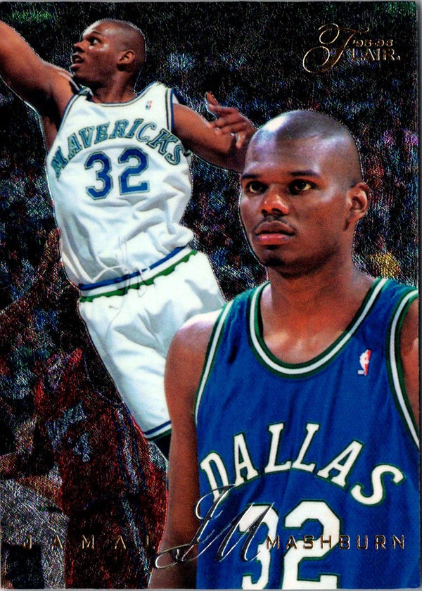 1995 Flair Jamal Mashburn #28