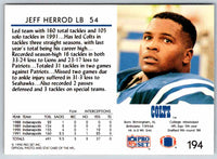 1990 Proset Jeff Herrod #194