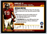 2000 Bowman Warren Sapp #25