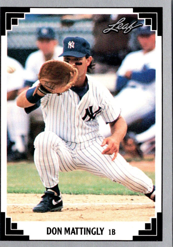 1991 Leaf Don Mattingly #425
