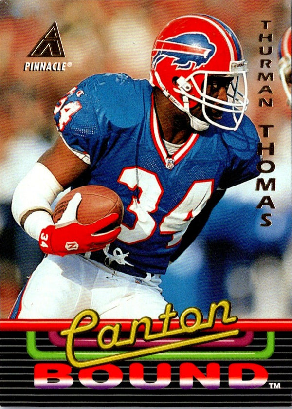 1994 Pinnacle Canton Bound Thurman Thomas #10