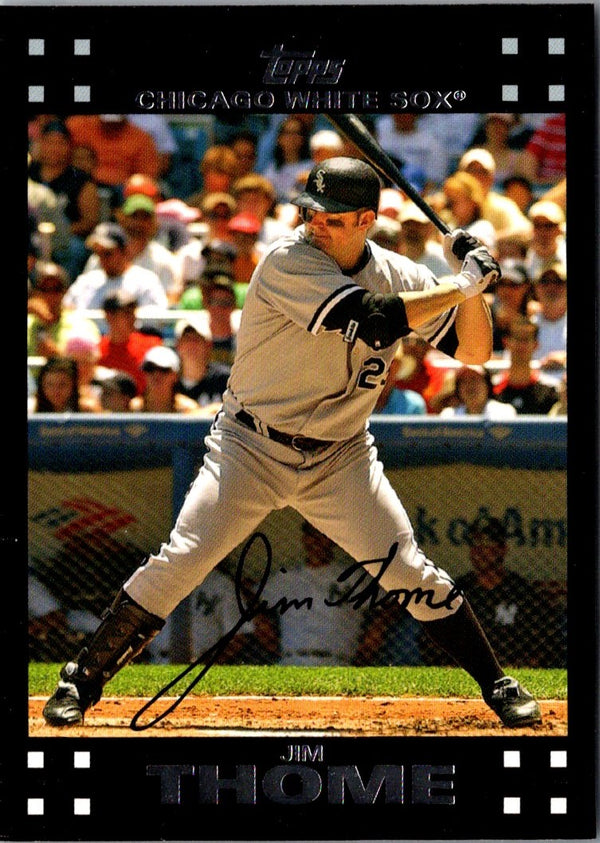 2007 Topps Jim Thome #481A