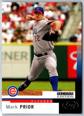 2004 Leaf Second Edition Mark Prior #117