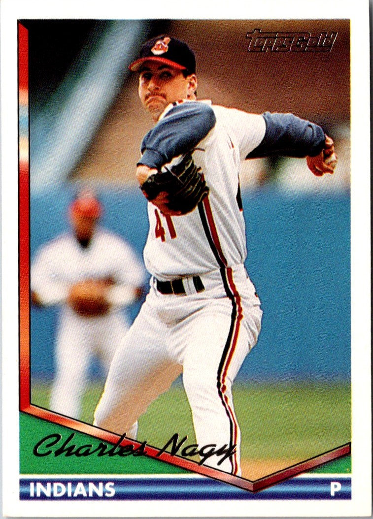 1994 Topps Charles Nagy