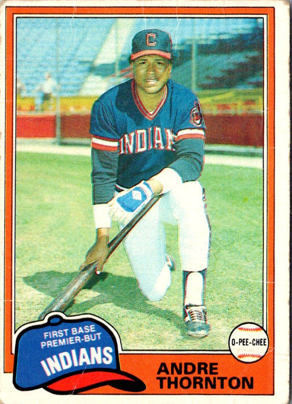 1981 O-Pee-Chee Andre Thornton #128
