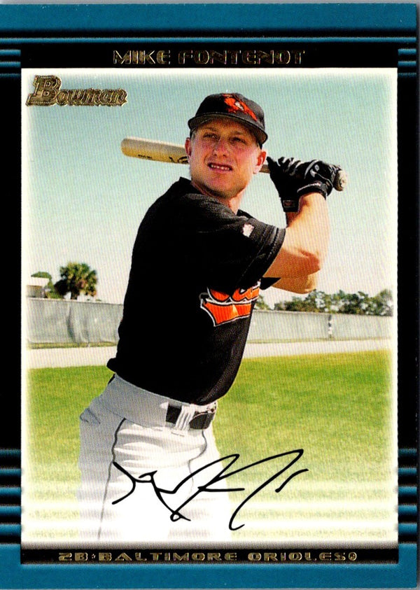 2002 Bowman Draft Picks & Prospects Mike Fontenot #BDP103 Rookie