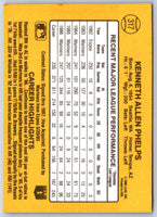 1986 Donruss Ken Phelps #317