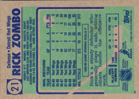 1990 Topps Rick Zombo #21 Rookie