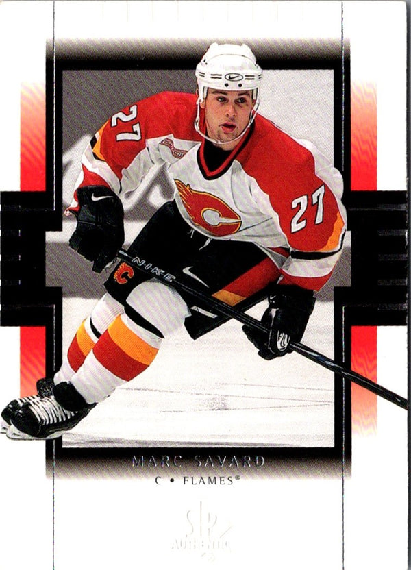 2001 Upper Deck Playmakers Marc Savard #14