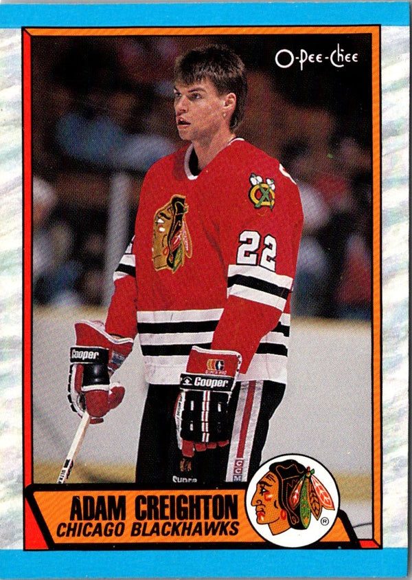 1989 O-Pee-Chee Adam Creighton #218 Rookie