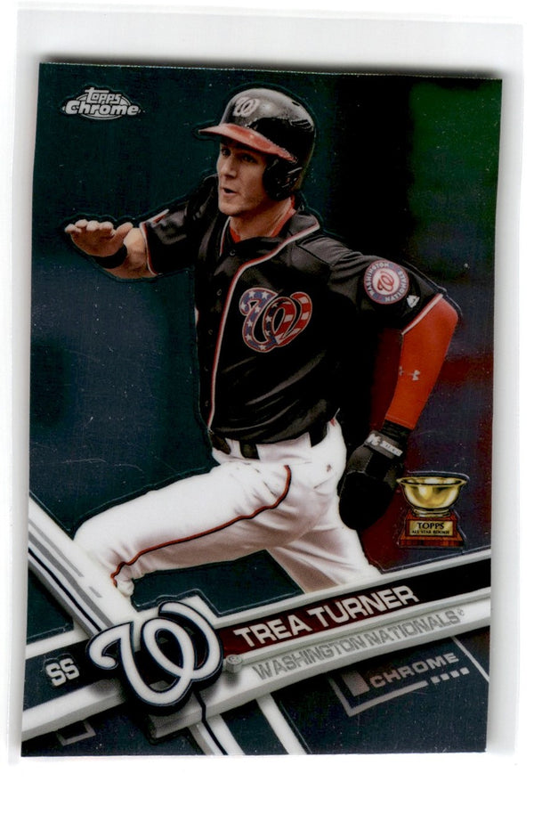 2017 Topps Chrome Trea Turner #194