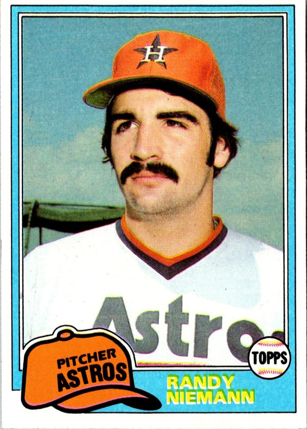 1981 Topps Randy Niemann #148