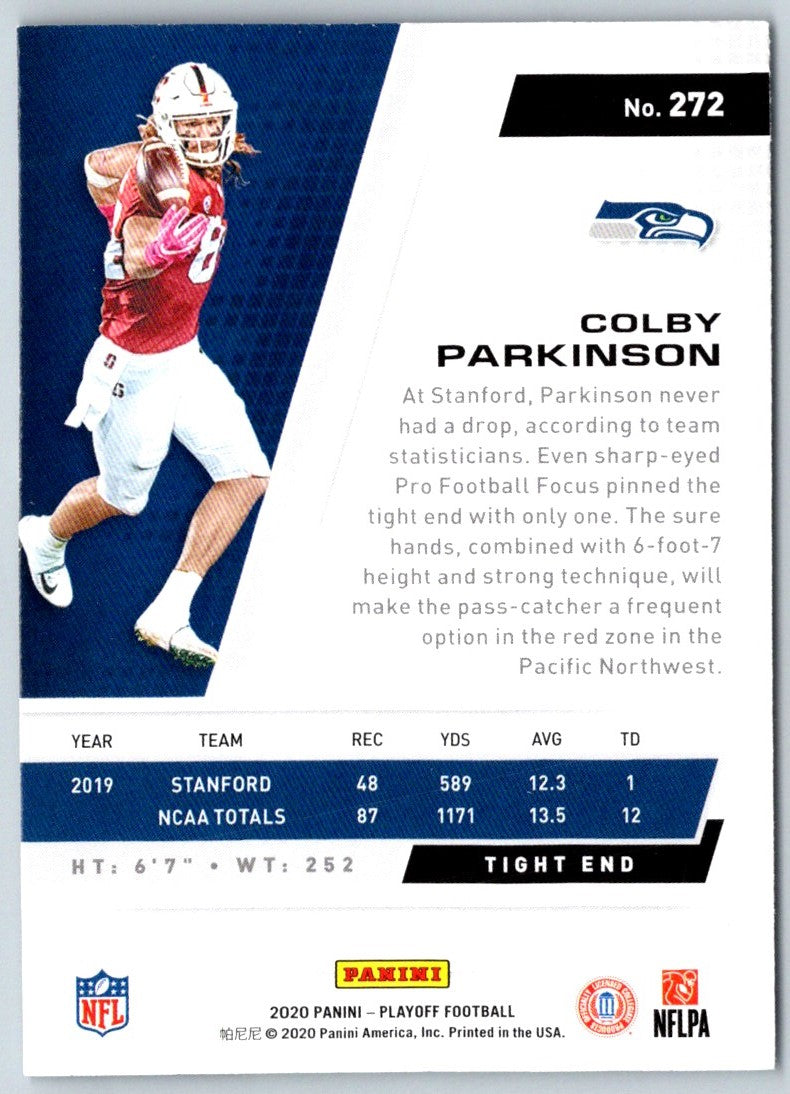 2020 Playoff Colby Parkinson