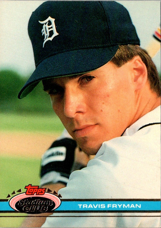 1991 Stadium Club Travis Fryman #355