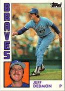 1984 Topps Traded Jeff Dedmon