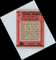 1990 Topps Leonard Marshall #55
