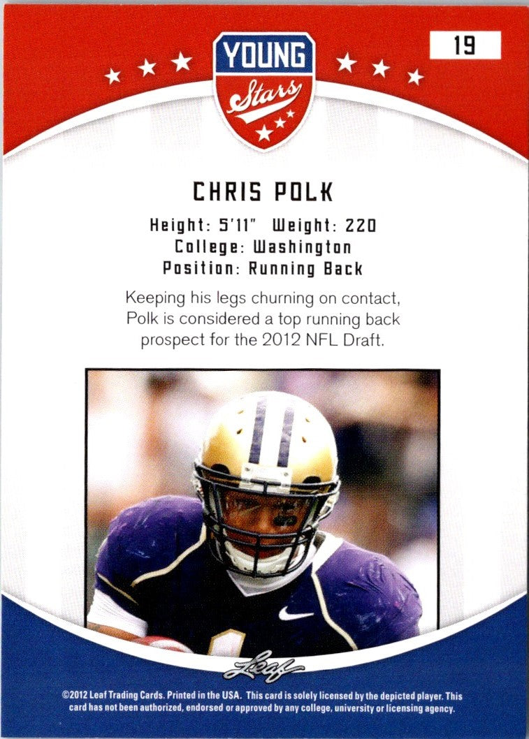 2012 Leaf Young Stars Chris Polk