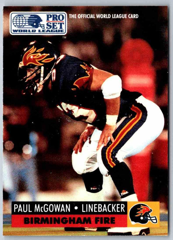 1991 Proset World League Paul McGowan #53