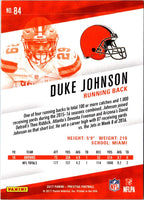 2017 Panini Prestige Duke Johnson #84