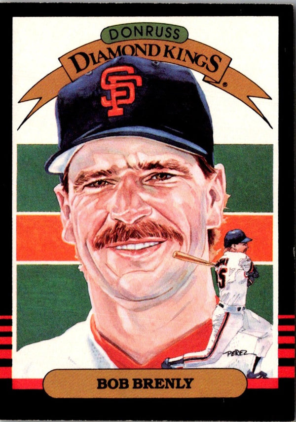 1985 Donruss Super Diamond Kings Bob Brenly #26